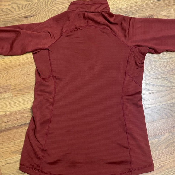 Red Quarter-Zip Pullover - Picture 4 of 8